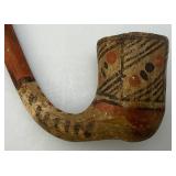 Isleta Pueblo Pottery Pipe