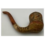Isleta Pueblo Pottery Pipe