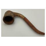 Isleta Pueblo Pottery Pipe