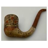 Isleta Pueblo Pottery Pipe