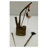 Antique Chinese Opium Pipe (VERY COOL) 8"