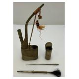 Antique Chinese Opium Pipe (VERY COOL) 8"