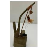 Antique Chinese Opium Pipe (VERY COOL) 8"