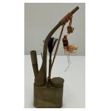 Antique Chinese Opium Pipe (VERY COOL) 8"