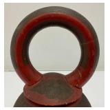 Antique Holding Vessel Made In Russia 4" x 7 1/2"