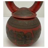 Antique Holding Vessel Made In Russia 4" x 7 1/2"