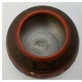 Antique Holding Vessel Made In Russia 4" x 7 1/2"