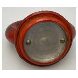 Antique Holding Vessel Made In Russia 4" x 7 1/2"