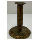 Antique Hogscraper Candle Stick 5"