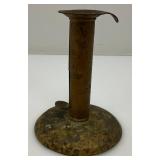 Antique Hogscraper Candle Stick 5"