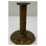 Antique Hogscraper Candle Stick 5"