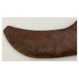 Super RARE Antique CIVIL WAR Or Earlier Leather Black Powder Flasks