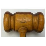 Vintage Collectible Items Including Equestrian Horse Whip, Gavel And More