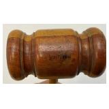 Vintage Collectible Items Including Equestrian Horse Whip, Gavel And More