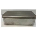 Vintage Military Coleman Cook Stove Aluminum Box With US Medical Emblem (Very Cool) 4 1/2" x 9" x 15"