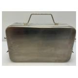 Vintage Military Coleman Cook Stove Aluminum Box With US Medical Emblem (Very Cool) 4 1/2" x 9" x 15"