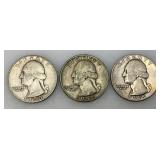 Misc. Silver US Quarters