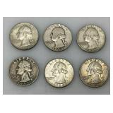 Misc. Silver US Quarters