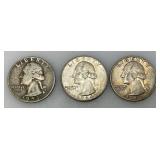 Misc. Silver US Quarters