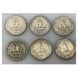 Misc. Silver US Quarters