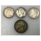 Misc. US Silver Dimes And More