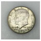 1964 Kennedy Silver Half Dollar