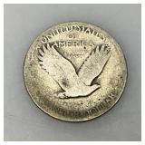 1925 Silver Standing Liberty Quarter