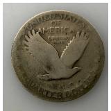 1925 Silver Standing Liberty Quarter