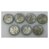 1943 D Steel Wheat Pennies