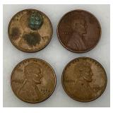 Misc. Buffalo Head Nickels And Wheat Pennies