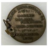 Antique Masonic Coins And More 1= STERLING