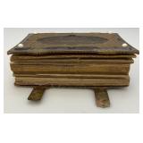 Antique Photo Album With Antique Photos & Some Tin Types