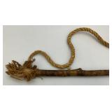 RARE Collectors Antique Early 19Th Century Lacebark Whip