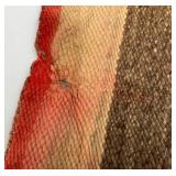 Vintage Woven Navajo Saddle Blanket 21" x 39 1/2"