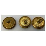 Vintage Military Metals One With Ribbon And One In Original Box & More