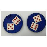 US WWII 7TH Army Patch And More