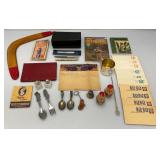 Misc. Vintage Collectibles Including STERLING Candle Snuffer (29 Grams) And More