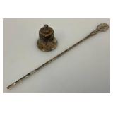 Misc. Vintage Collectibles Including STERLING Candle Snuffer (29 Grams) And More