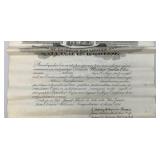 1893 Antique College Of Minnesota Diploma