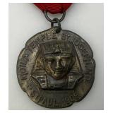 1908 Collectible US Shriners Medal And Ribbon