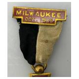 1905 MILWAUKEE Grand Commandery Wisconsin Medal