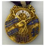 1946 Vintage Milwaukee Wisconsin Elks Lodge BPOE