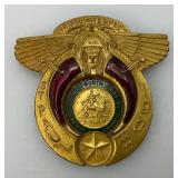 1908 Milwaukee Wisconsin Shriners St. Paul Temple Pin