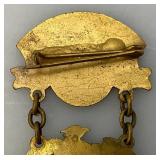 Antique 1910 MASONIC Ivanhoe Commandery Milwaukee No.24 Chicago Pin