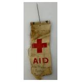 Misc. Vintage Collectible Ribbons Including 1899 New Richmond Cyclone Relief Committee, Red Cross Aid And More