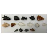 Misc. Glass & Stone Arrow Heads