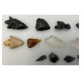 Misc. Glass & Stone Arrow Heads