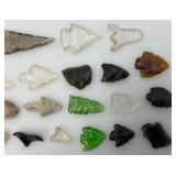 Misc. Glass & Stone Arrow Heads