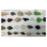 Misc. Glass & Stone Arrow Heads