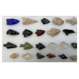 Misc. Glass & Stone Arrow Heads